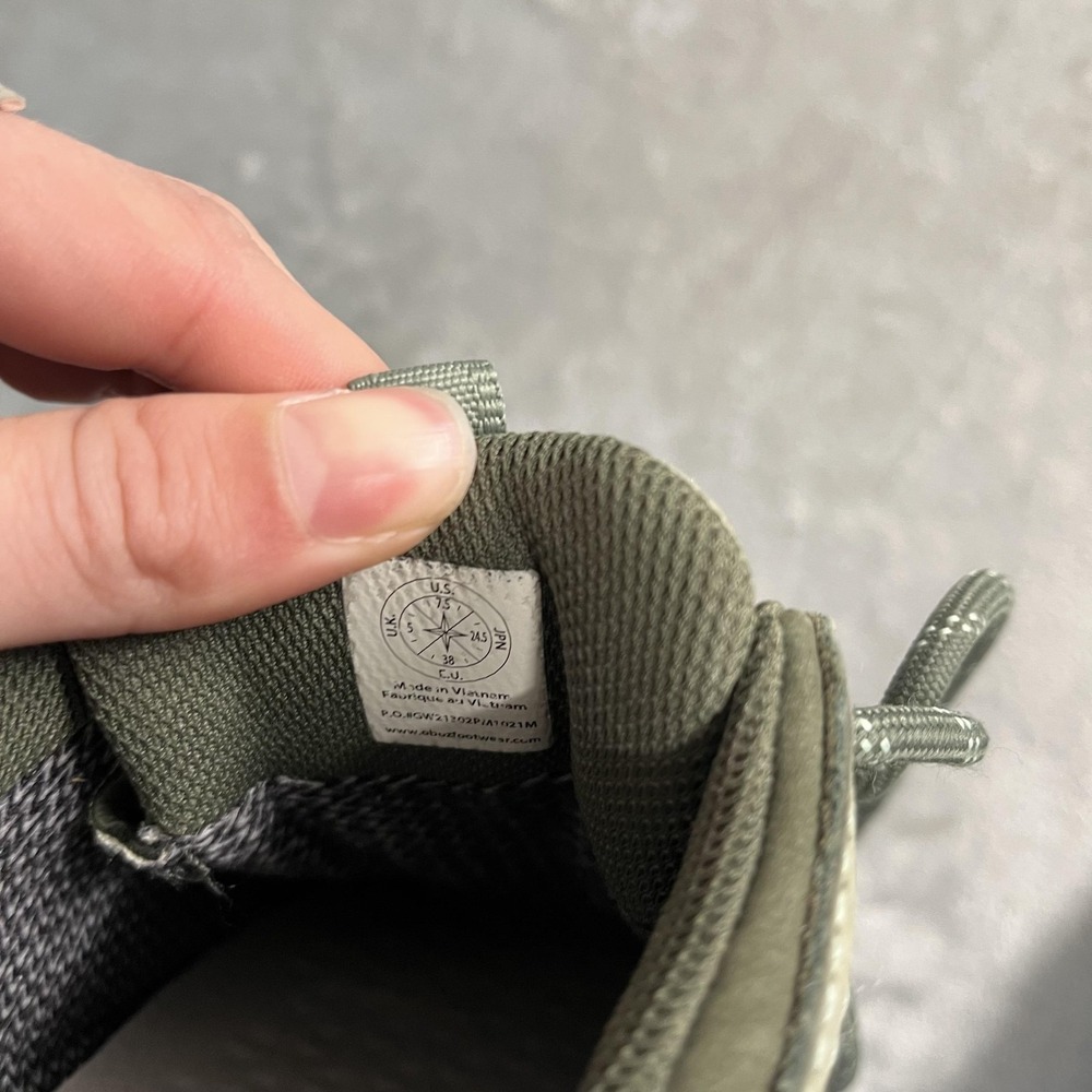 Oboz Shoes Womens Size 7.5 Green Leather BDry Waterproof Hiking Trail Sneakers - Picture 11 of 12